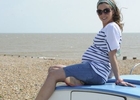 trudnica sunce plaža